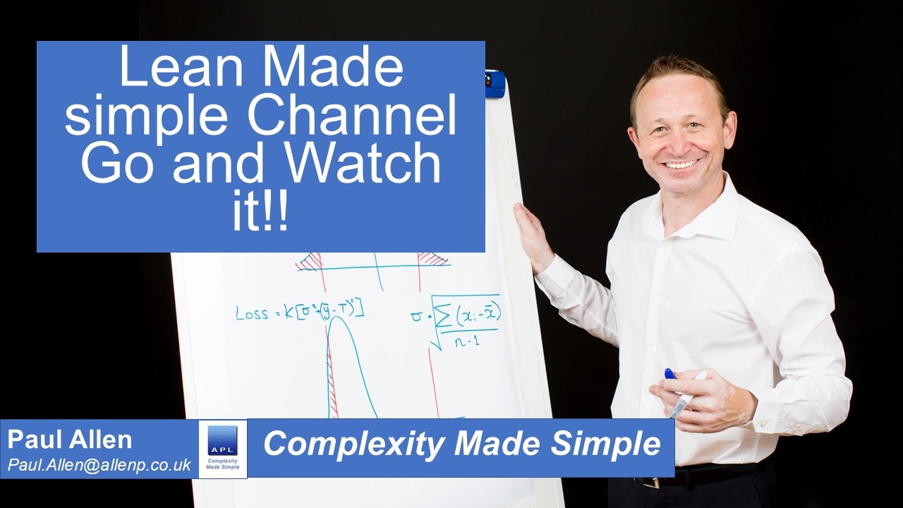 Ryan tierney - Lean made Simple go and watch it!! - YouTube