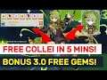 FASTEST WAYS TO GET FREE ★★★★ COLLEI! Bonus Free Gems! | Genshin Impact