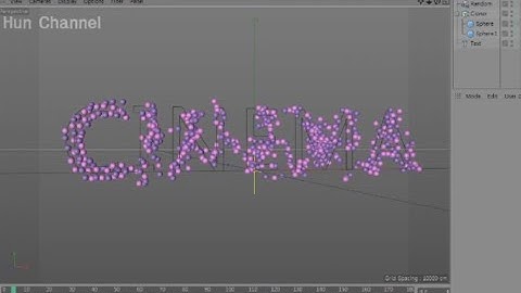 [시포디 모그라프] Spline활용한 클로너 글자 바꾸기 모션-시네마 4D(MoGraph Cloner Title Change Motion)