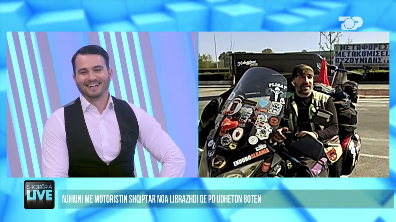 Udhetoi në 29 shtete me vetëm 500 euro, motoçiklisti shqiptar tregon aventurën - Shqipëria Live