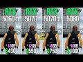 RTX 5060 TI 16GB vs RTX 5070 vs RTX 5070 TI vs RTX 5080 - Test in 18 Games