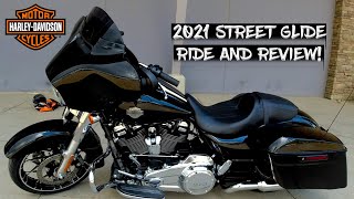 2021 Harley Davidson Street Glide Ride and Review!