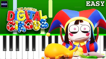 THE AMAZING DIGITAL CIRCUS - PILOT Ending Music - Piano Tutorial [EASY]