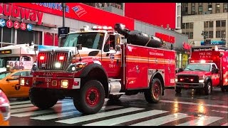 FDNY Major Response To An All Hands Fire 12/29/16