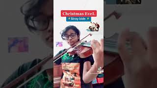 Stray kids Christmas EveL violin cover #skz #straykids #christmasevel #skzstay Resimi