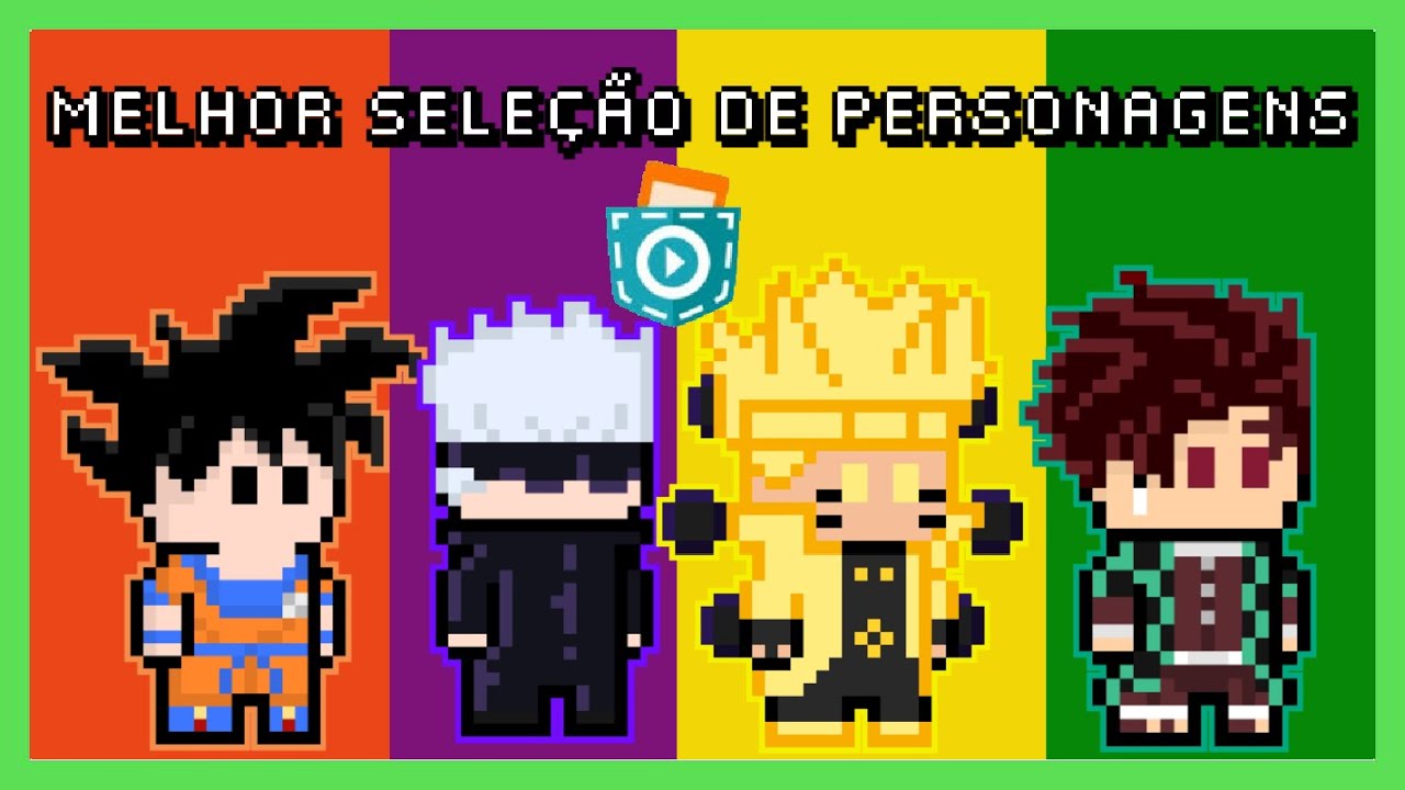 COMO FAZER A MELHOR SELEÇÃO  DE PERSONAGENS NO POCKET CODE