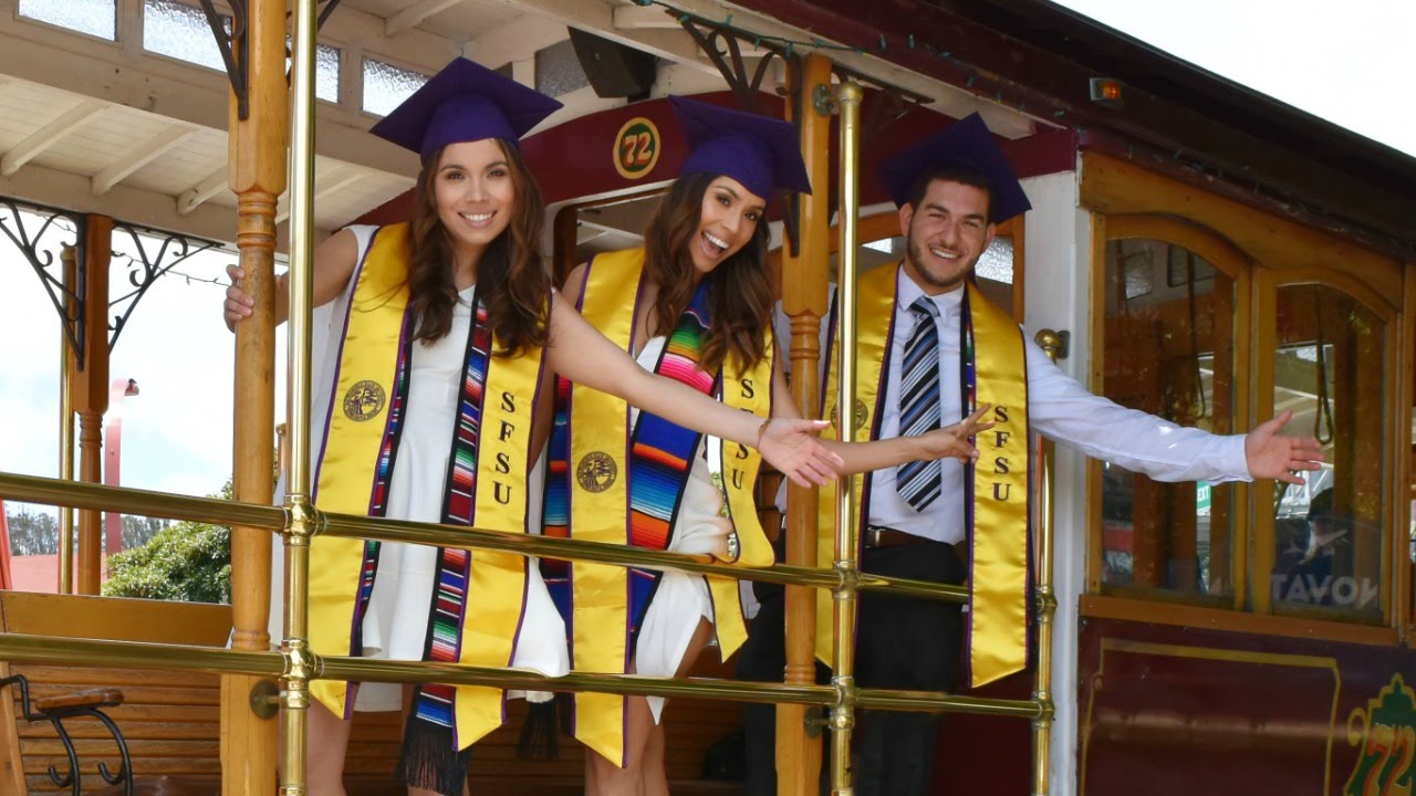 SFSU Class of 2016 Graduation at Giants Stadium - YouTube