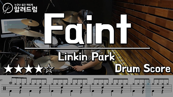 Faint Drums version - Drums performance video thumbnail