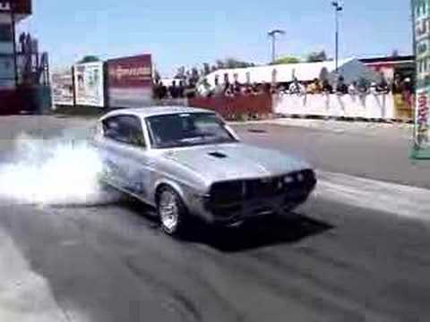 RX4 20B TURBO BURNOUT - YouTube