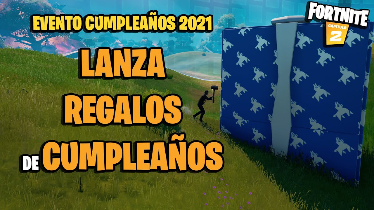 Dónde encontrar regalos de cumpleaños en Fortnite Temporada 8