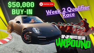 High-Stakes Racing in NFS Unbound 2023: Dominate the Week 2 Qualifier Race with Porsche 911 GTS!