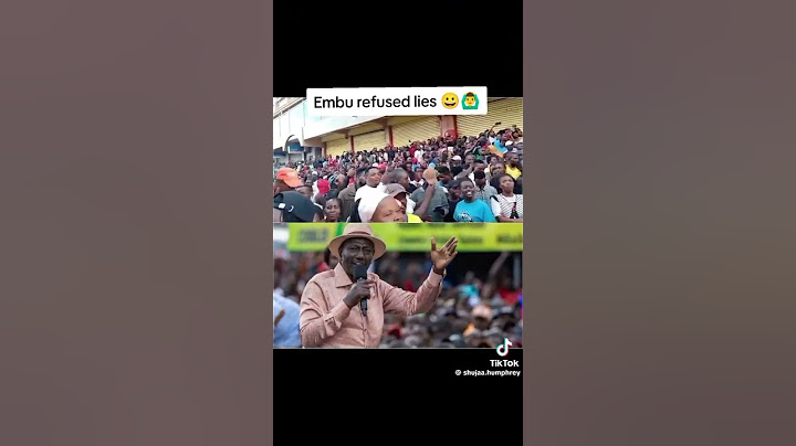 Ruto heckled at embu as the crowds shout "Uongox6