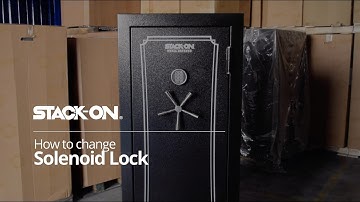 Stack-On-FAQs-How to Change the Solenoid Lock