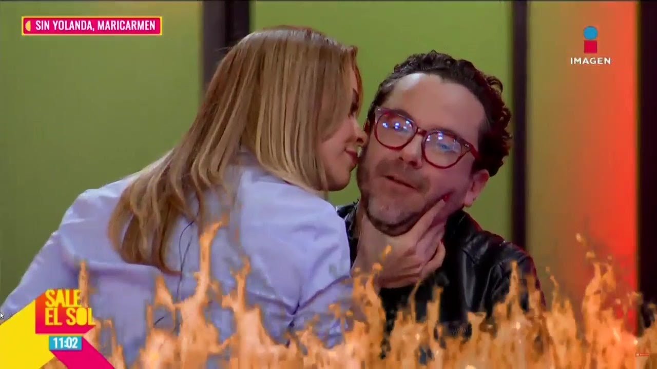 ¡Gaby Ramírez BESA a Mauricio Mancera para vivir su propio K-DRAMA! I Sale el Sol