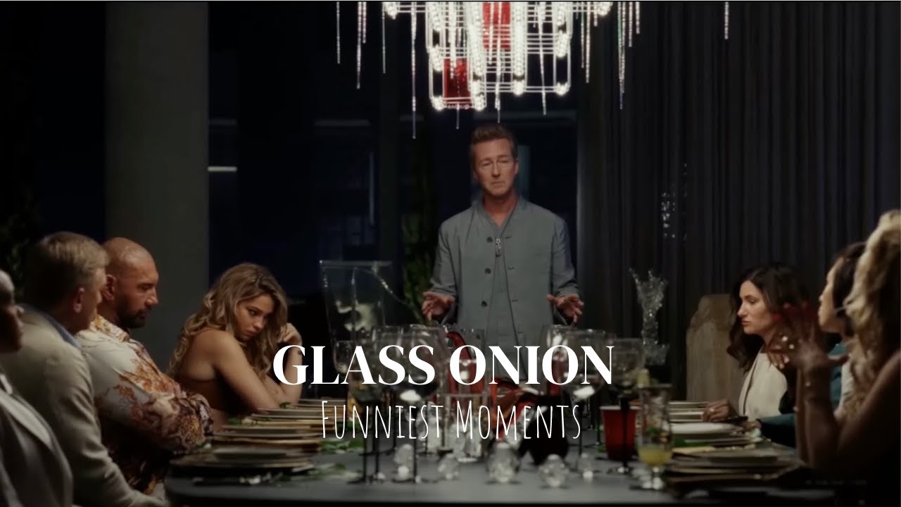 Funniest moments in Glass Onion || Uptown Funk (Knives out 2)