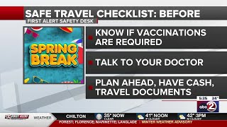 Spring Break travel safety tips