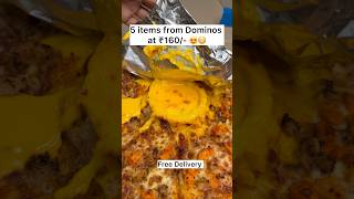 Dominos 5 Pizza at ₹160/- ? #shorts #dominosoffer #pizza