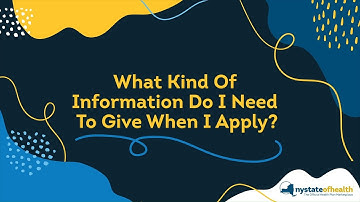 Have Your Application Information Ready To Go