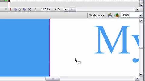 Use the Zoom Tool in Flash CS3