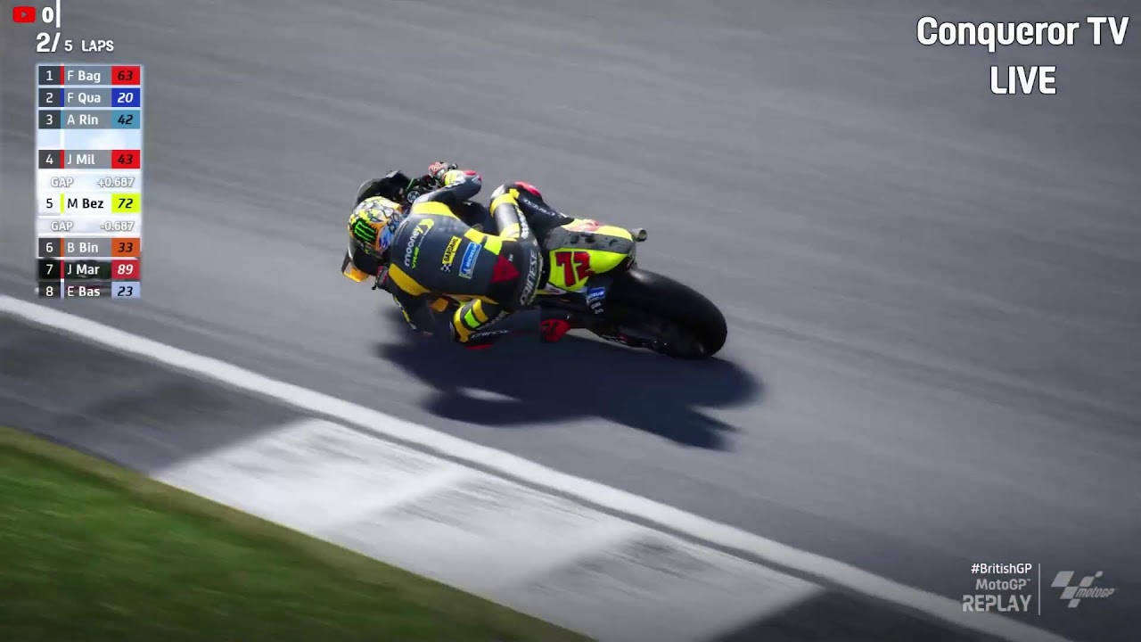 Live Race MotoGP Silverstone British 2023 #BritishGP