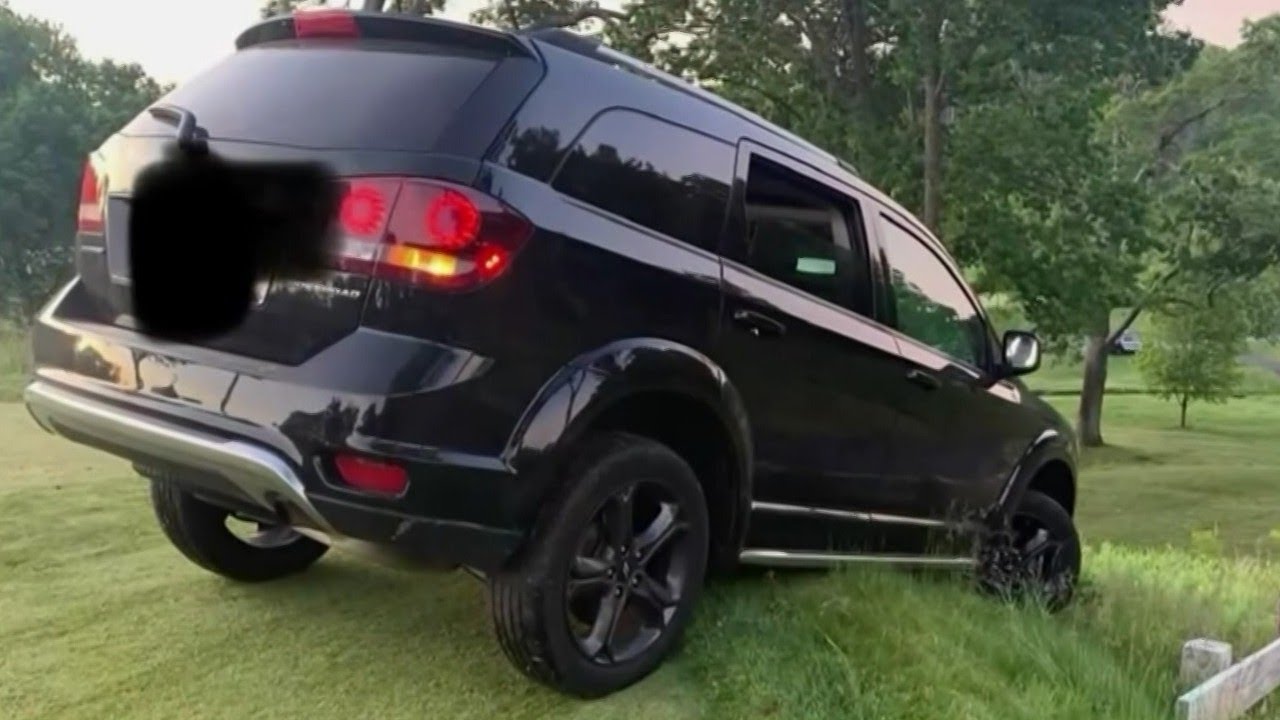 Driver ends up in the rough on golf course