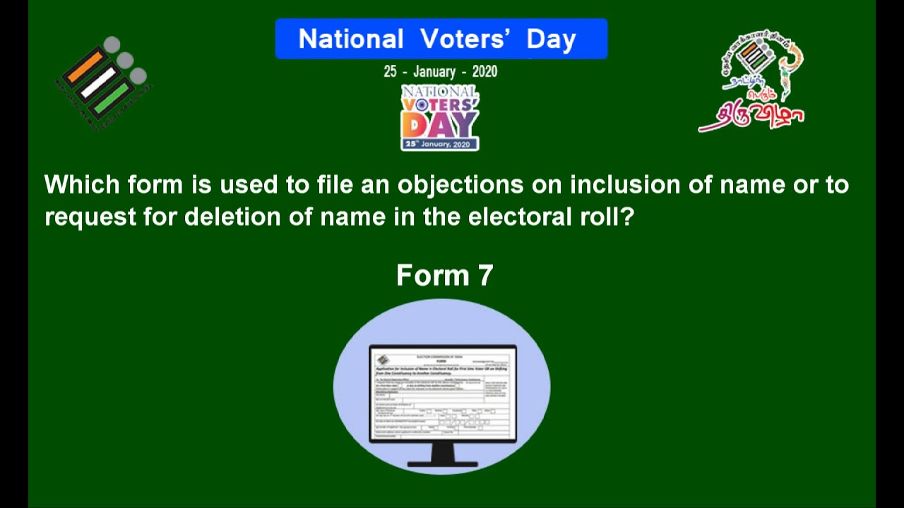 Electoral Literacy For Stronger Democracy Types Of Form Youtube