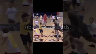 nba player vs kids. #basketball #nba #viralvideos #nbaedits #shorts #basketballshorts