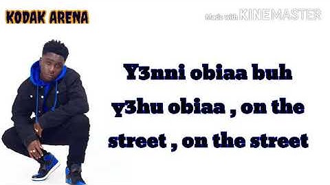 On the street ( Kweku Smoke ft. Kwesi Arthur ) Lyrics