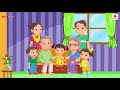 My Family | English Nursery Rhyme For Kids On Happy Family | Periwinkle