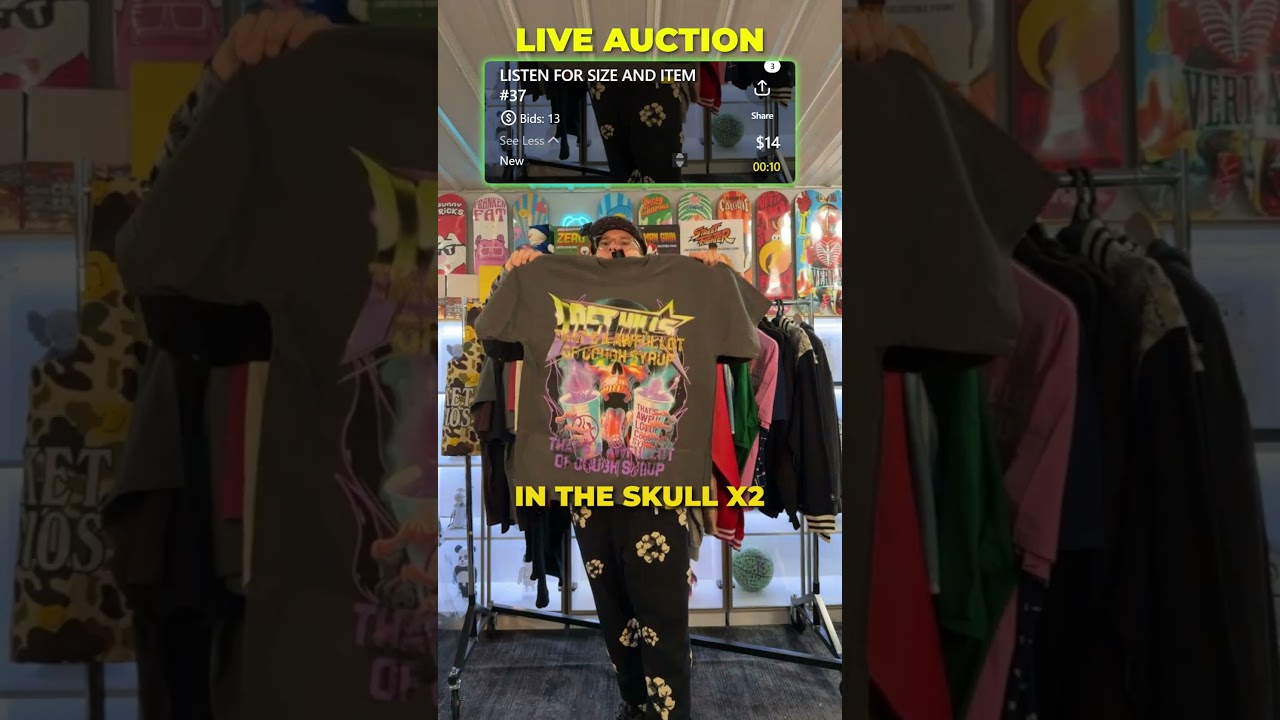 Live Auction "Awful Lot Of Cough Cyrup X Lost Hills (Washed)" #whatnot #reselling #liveauction