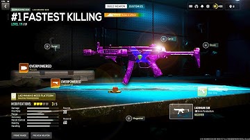 FASTEST KILLING MP5 LOADOUT in RANKED PLAY! (Best Ranked Play Classes MW2)