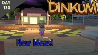 Building A New Food Court on Day 130 (Dinkum Cozy Let's Play)