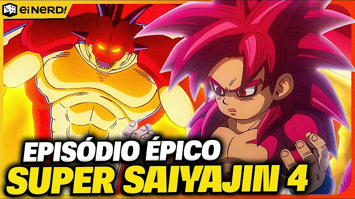 SUPER SAIYAJIN 4 APARECEU FINALMENTE! AGORA É CANON! - Análise EP. 18 - Dragon Ball Daima