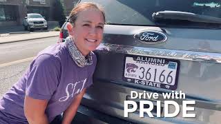 Official K-State License Plate