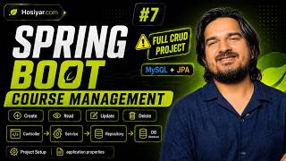 Spring Boot Mastery #7: Course Management System Project | Complete CRUD from Scratch