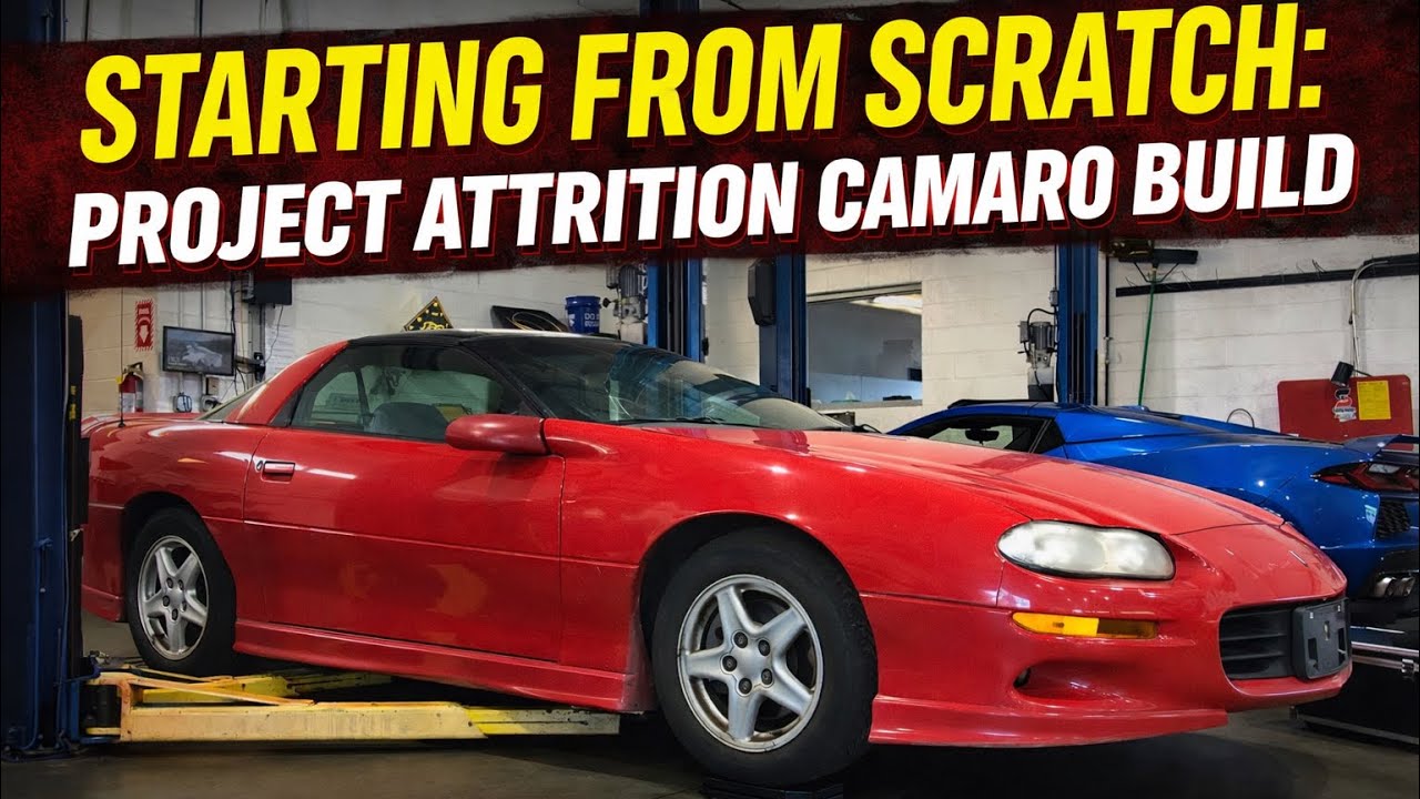 Project Attrition Begins Building a 4th Gen Camaro From the Ground Up Project Attrition