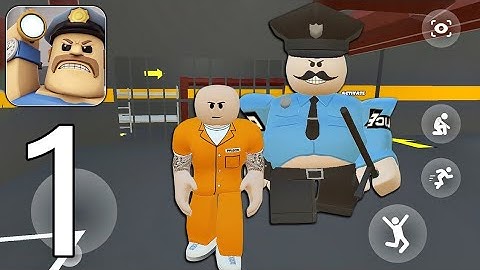 Barry Prison Escape Obby! Gameplay Walkthrough Part 1 (Android, iOS)