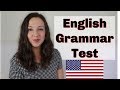 English Grammar Test: Advanced English Lesson
