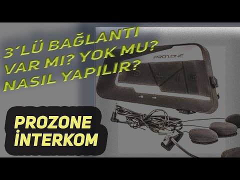 Bim Prozone İnterkom Cihazında 3'lü Bağlantı Nasıl Yapılır?