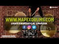 The mapex tornado kit with optional paiste cymbal upgrade