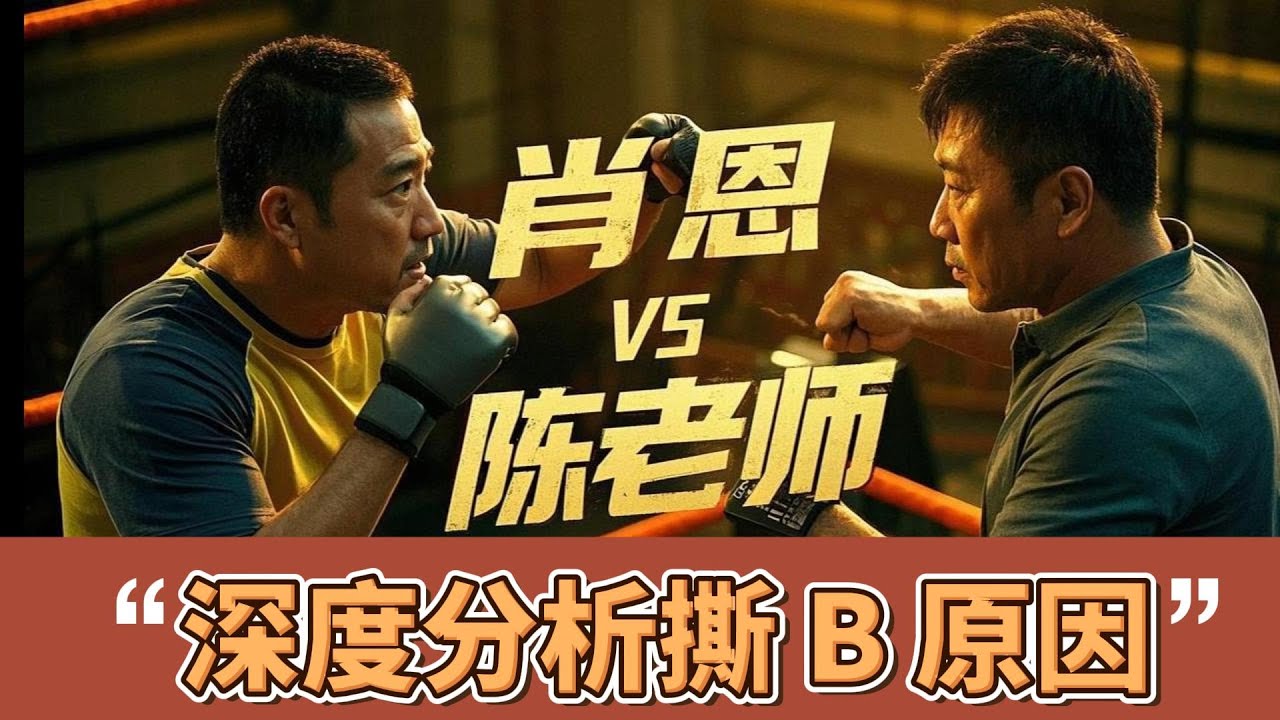 肖恩 VS 陈老师，深度分析撕 B 原因