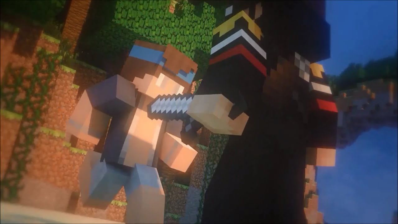 FREE AE & C4D Intro Template: 3D Animated Minecraft Sync Intro Template ...