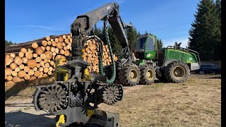 JOHN DEERE 1470G im Forst