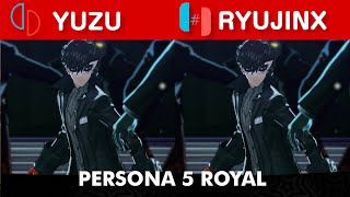 YUZU vs RYUJINX - Persona 5 Royal (UNLOCK FPS) | GTX 1650 | I5-10300H | Acer Nitro 5 AN515-55