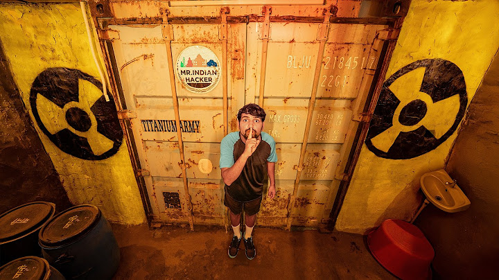 My Top Secret Underground Bunker...ऑफिस के नीचे एक रहस्यमयी जगह ! Finally Revealed 💀