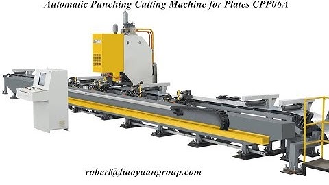 CPP067A CNC Plate Punching Cutting Machine