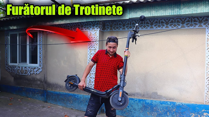 It wasn't just a scooter. It was REVENGE.