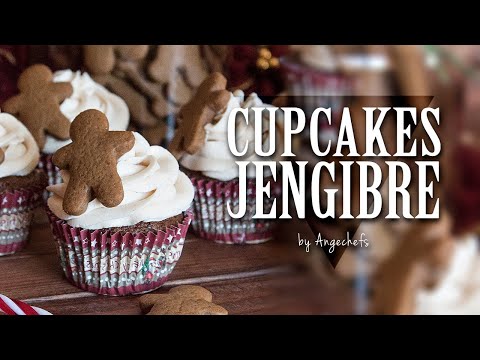 Video: Cupcake Con Cobertura De Jengibre Y Nueces