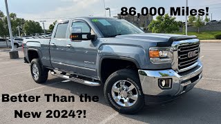 2015 GMC Sierra 2500HD SLT Double Cab 6.0 Gas  POV Test Drive & Review