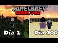 Sobreviví 100 DÍAS SIN ARMADURA en MINECRAFT HARDCORE...